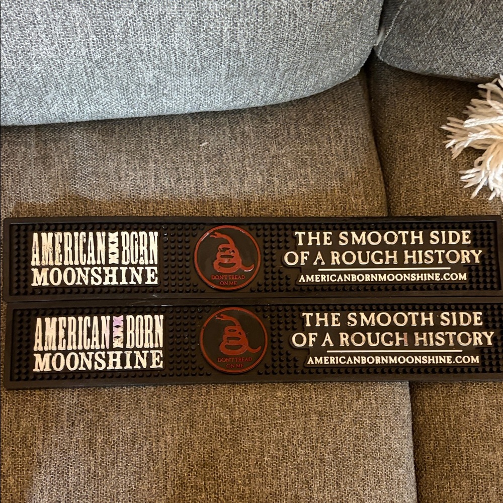 American Born Moonshine Bar Mat Set - Picture 6 of 7